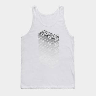 Graphics card for pc gamer and tech nerd Tank Top